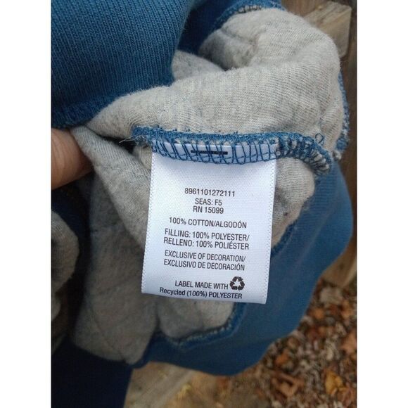 Roebuck & Co Hooded Jacket Men's XXL Blue & Gray - Picture 3 of 8